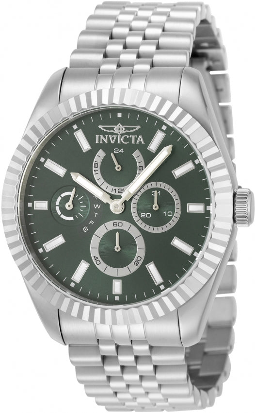 Invicta Specialty Quartz Green Dial Analog Watch For -  Gents 49535