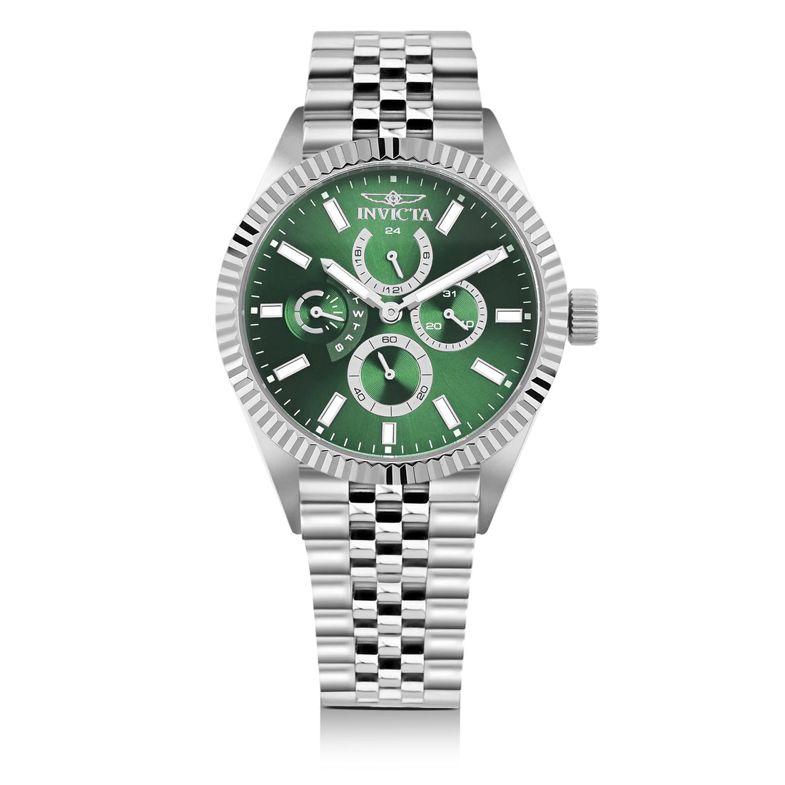 Invicta Specialty Quartz Green Dial Analog Watch For -  Gents 49535