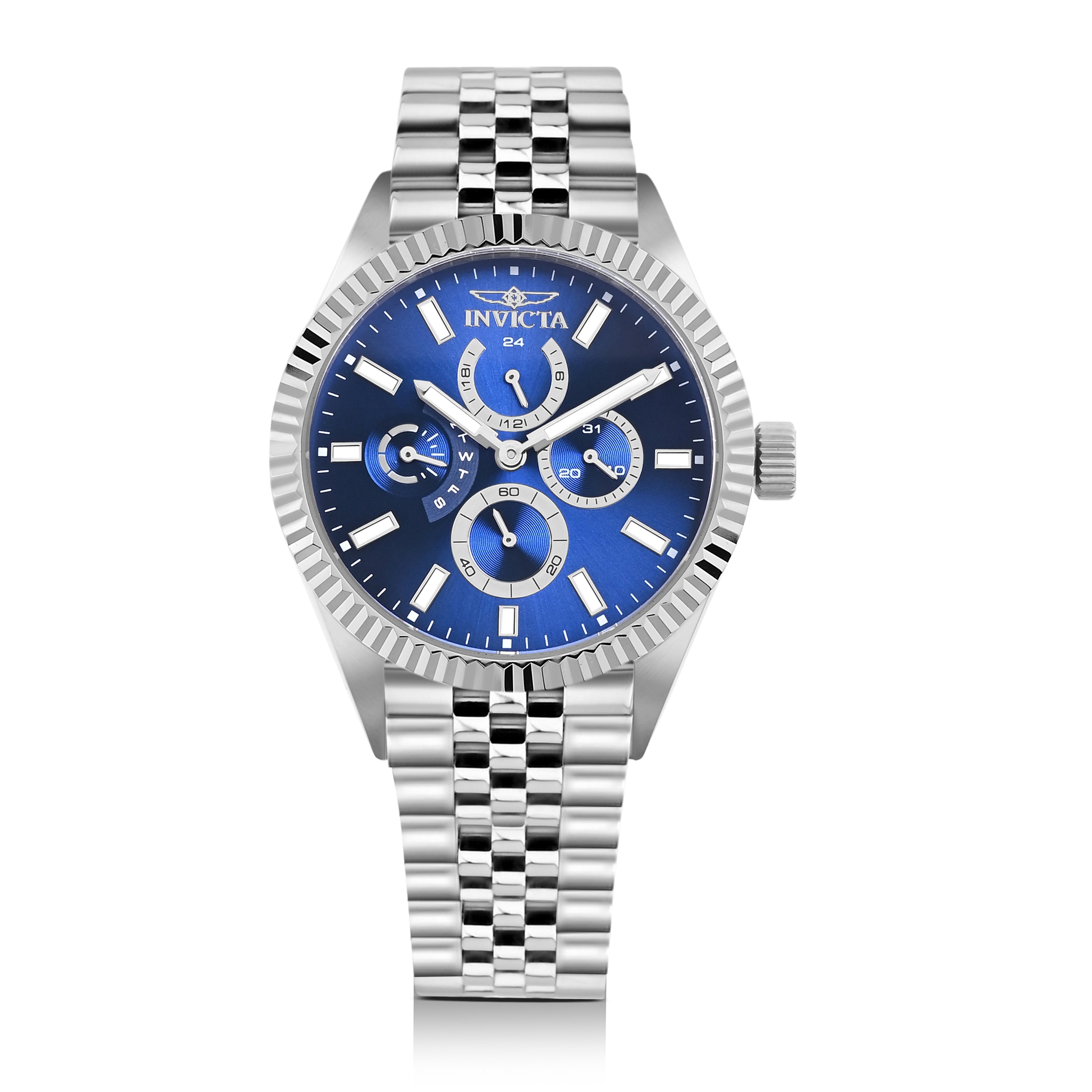 Invicta Specialty Quartz Blue Dial Analog Watch For -  Gents 49536
