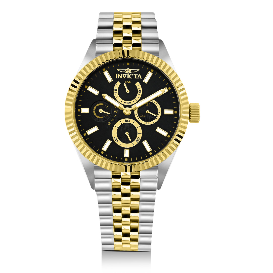 Invicta Specialty Quartz Black Dial Analog Watch For -  Gents 49537