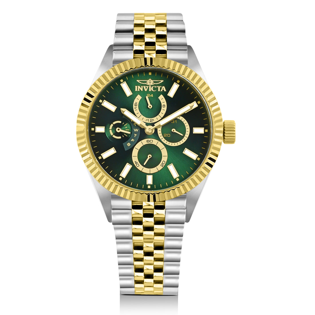 Invicta Specialty Quartz Green Dial Analog Watch For -  Gents 49539