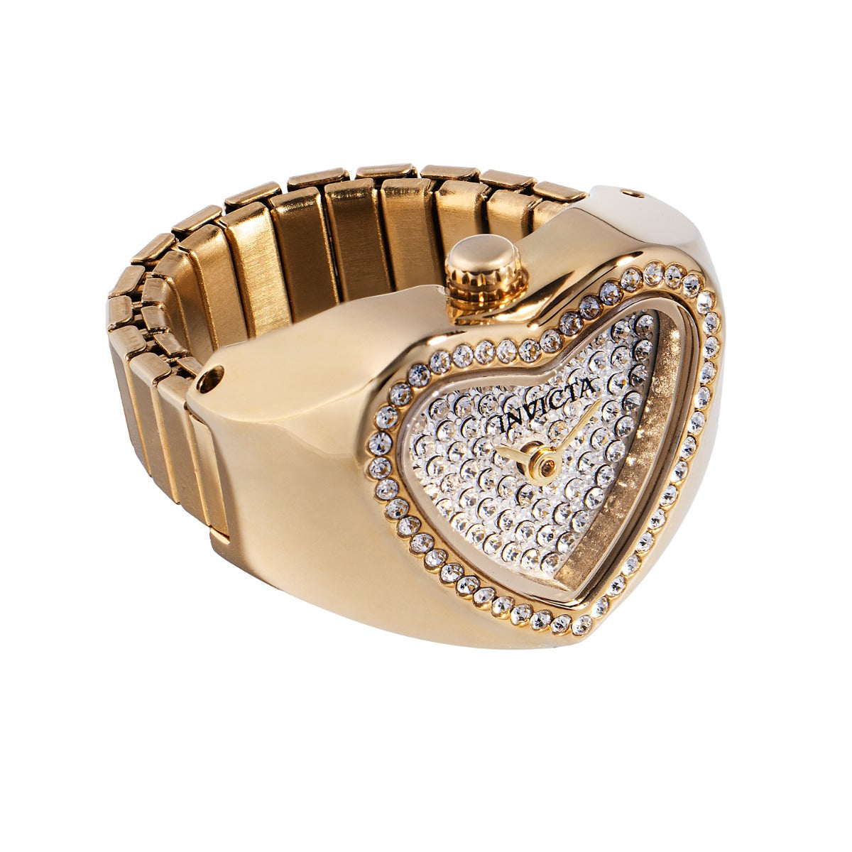 Invicta Gold Finger Ring Watch For - Ladies 49577