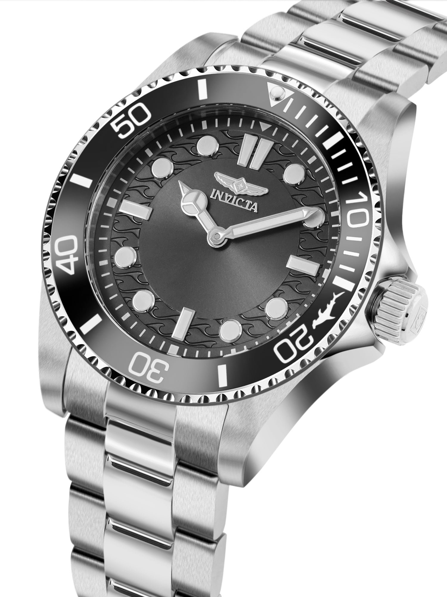 Invicta Pro Diver Quartz Caliber PC20S Movement Black Dial Analog Watch For - Gents 49693