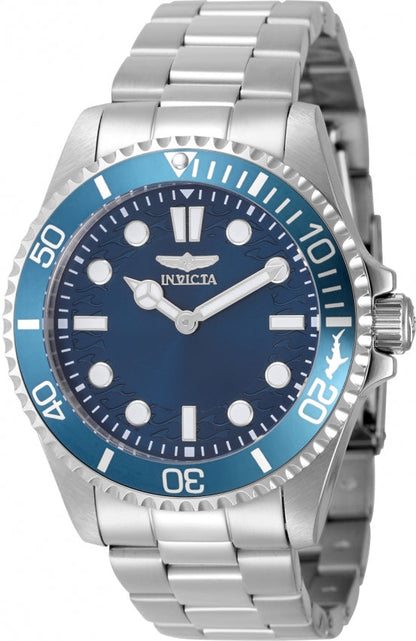 Invicta Pro Diver Quartz Caliber PC20S Movement Blue Dial Analog Watch For - Gents 49694
