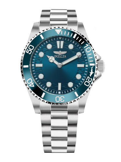Invicta Pro Diver Quartz Caliber PC20S Movement Blue Dial Analog Watch For - Gents 49694