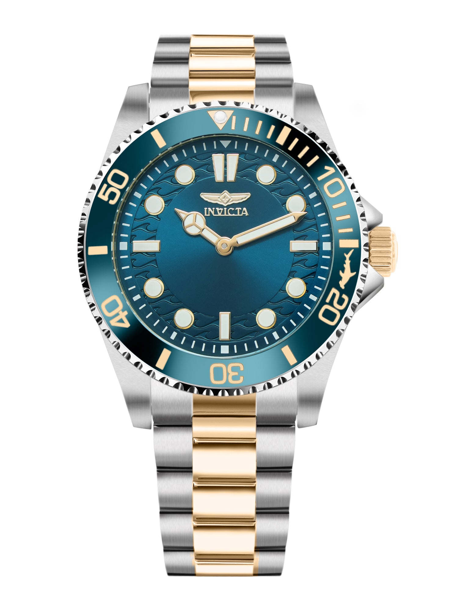 Invicta Pro Diver Quartz Caliber PC20S Movement Blue Dial Analog Watch For - Gents 49696