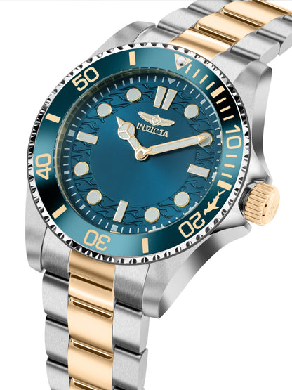 Invicta Pro Diver Quartz Caliber PC20S Movement Blue Dial Analog Watch For - Gents 49696