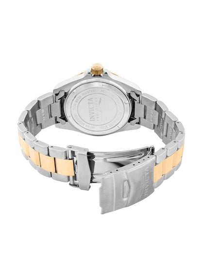 Invicta Pro Diver Quartz Caliber PC20S Movement Gold Dial Analog Watch For - Gents 49697