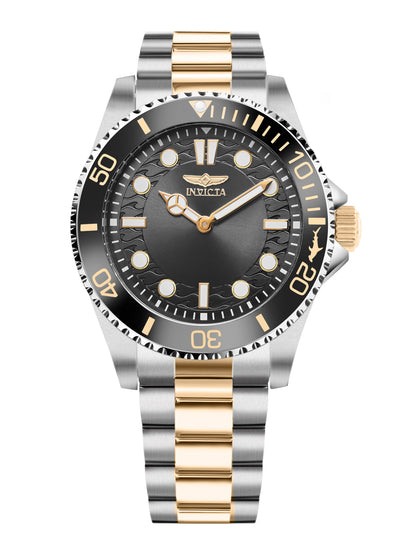 Invicta Pro Diver Quartz Caliber PC20S Movement Black Dial Analog Watch For - Gents 49698
