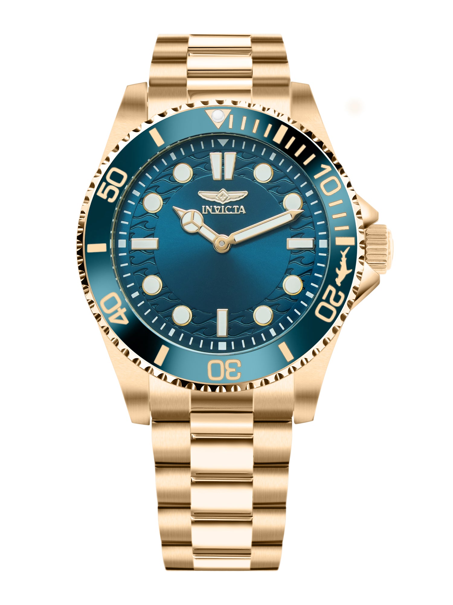 Invicta Pro Diver Quartz Caliber PC20S Movement Blue Dial Analog Watch For - Gents 49699