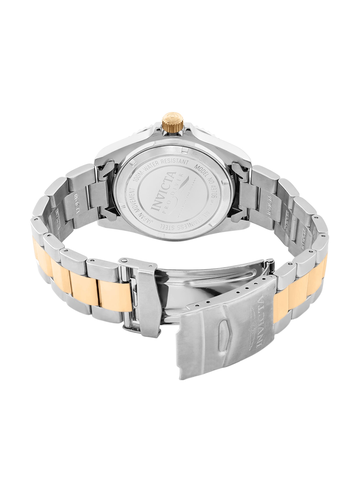 Invicta Pro Diver Quartz Caliber PC20S Movement Grey Dial Analog Watch For - Gents 49706
