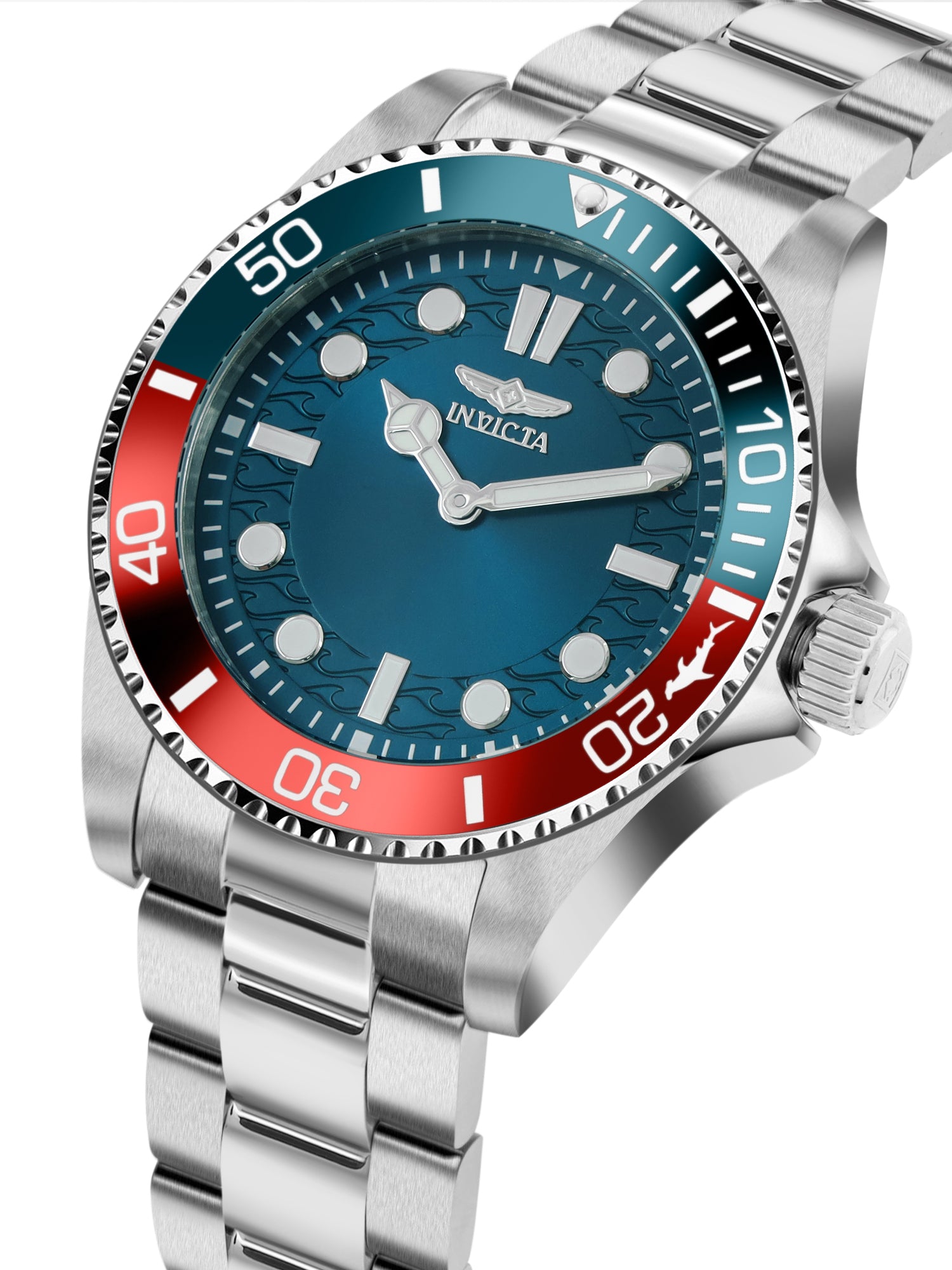 Invicta Pro Diver Quartz Caliber PC20S Movement Blue Dial Analog Watch For - Gents 49708