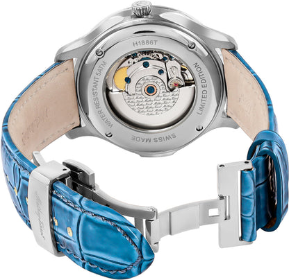 Mathey-Tissot Swiss Made Edmond Handcrafet Limited Edition Automatic Multicolor Dial Analog Watch For Gents - H1886TA