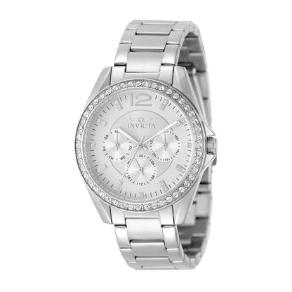INVICTA Angel Quartz Movement Silver Analog  Dial Watch For Ladies- 50108