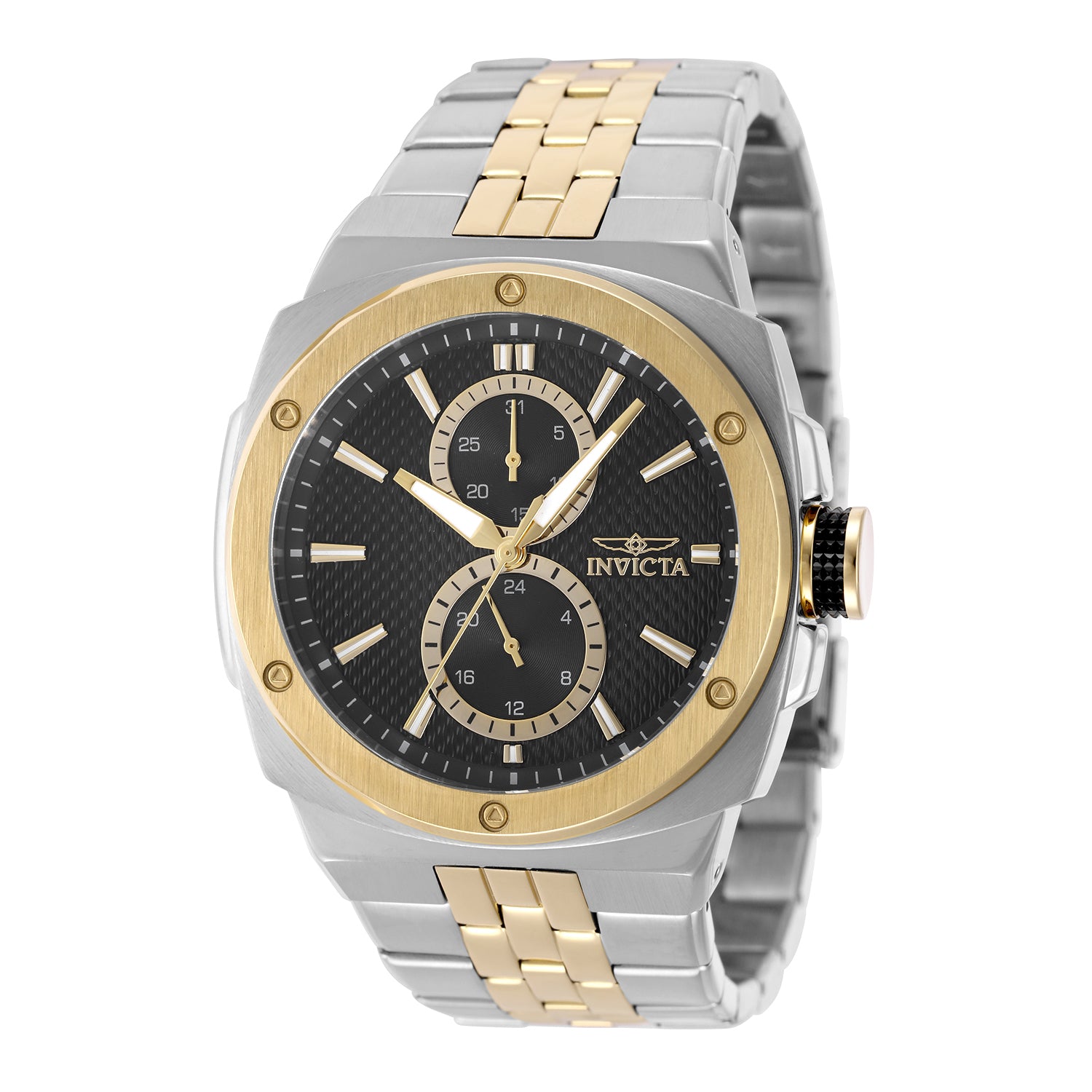 INVICTA Sea Vulture Quartz Movement Black Analog  Dial Watch For Gents- 50153