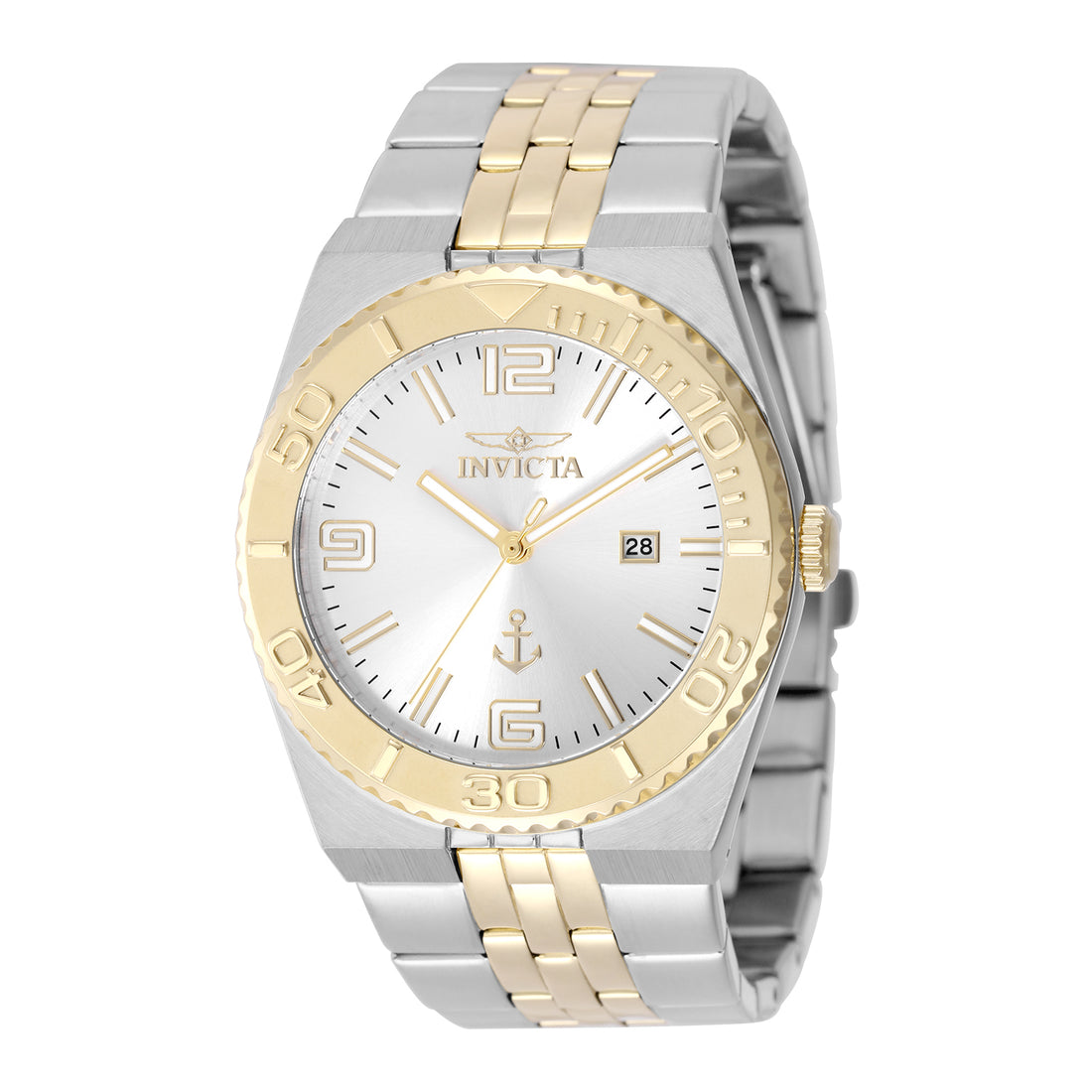 INVICTA Ocen Voyage Quartz Movement Silver Analog  Dial Watch For Gents- 50156