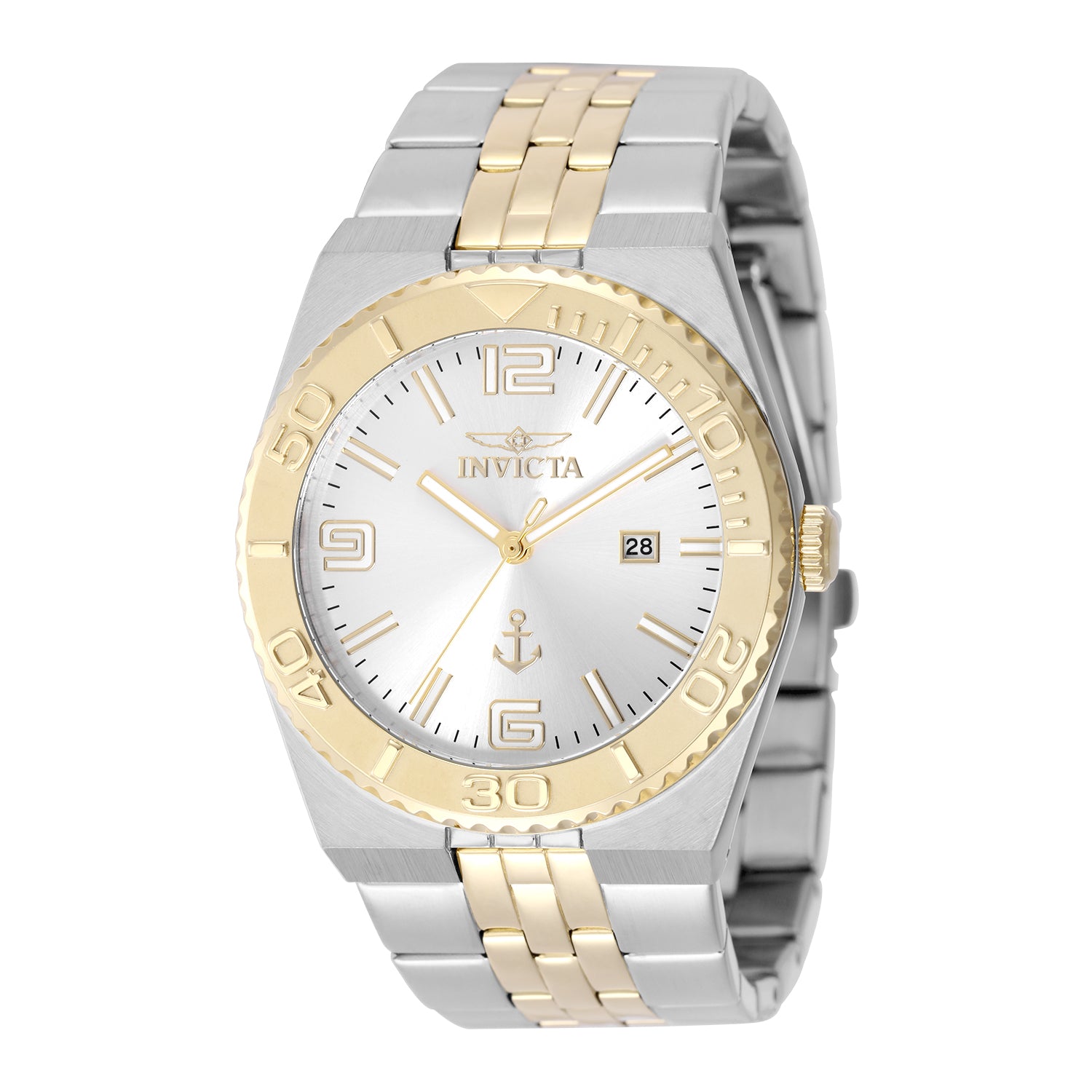 INVICTA Ocen Voyage Quartz Movement Silver Analog  Dial Watch For Gents- 50156