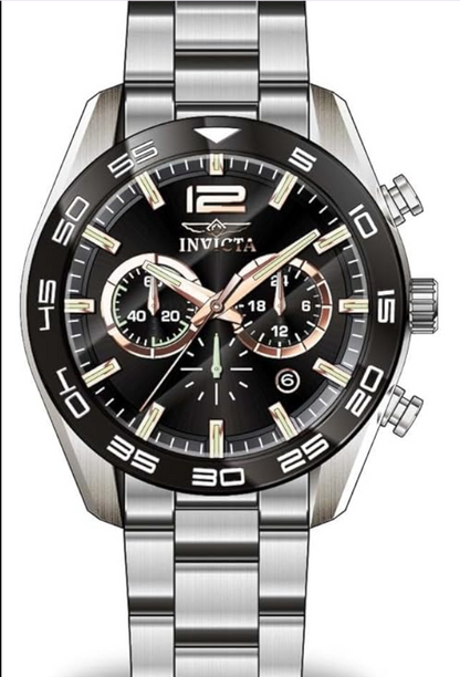 INVICTA Speedway Quartz Movement Black Analog  Dial Watch For Gents- 50180