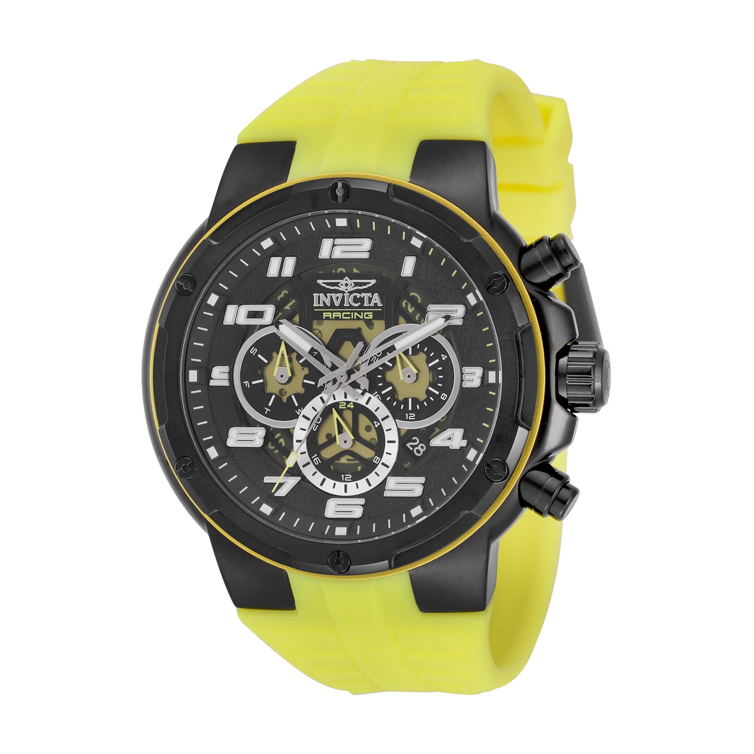 INVICTA S1 Rally Quartz Movement Black Analog  Dial Watch For Gents- 50259