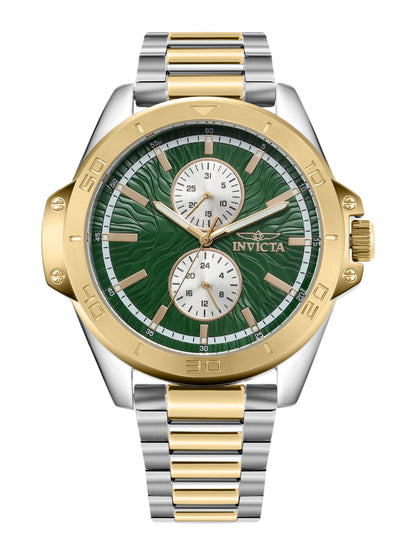 Invicta Speedway Quartz Caliber VH61 Movement Green Dial Analog Watch - for Gents 50356