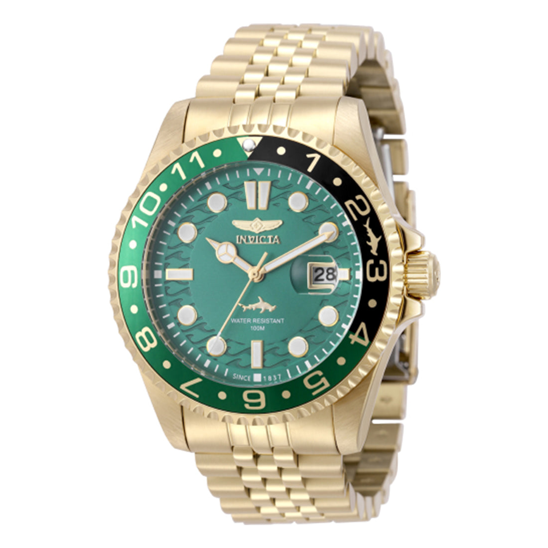 Invicta by Activa Pro Driver Green Dial Analog Watch - For Gents 50810