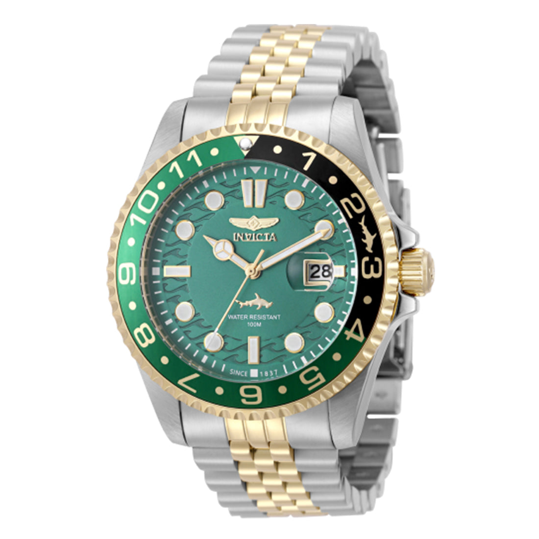 Invicta by Activa Pro Driver Green Dial Analog Watch - For Gents 50811
