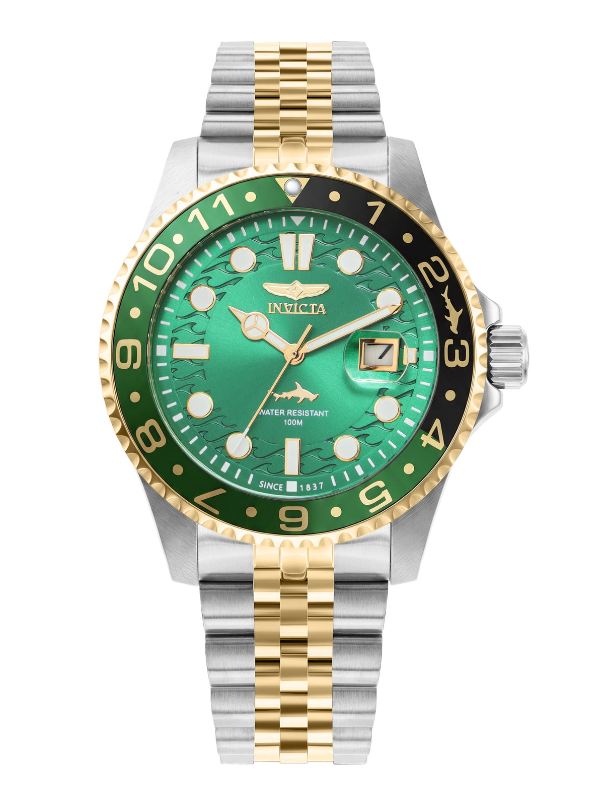 Invicta by Activa Pro Driver Green Dial Analog Watch - For Gents 50811