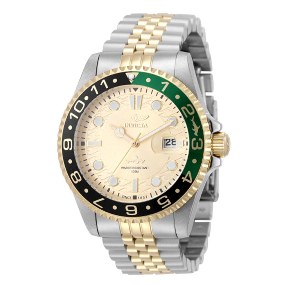 Invicta by Activa Pro Driver Gold Dial Analog Watch - For Gents 50813