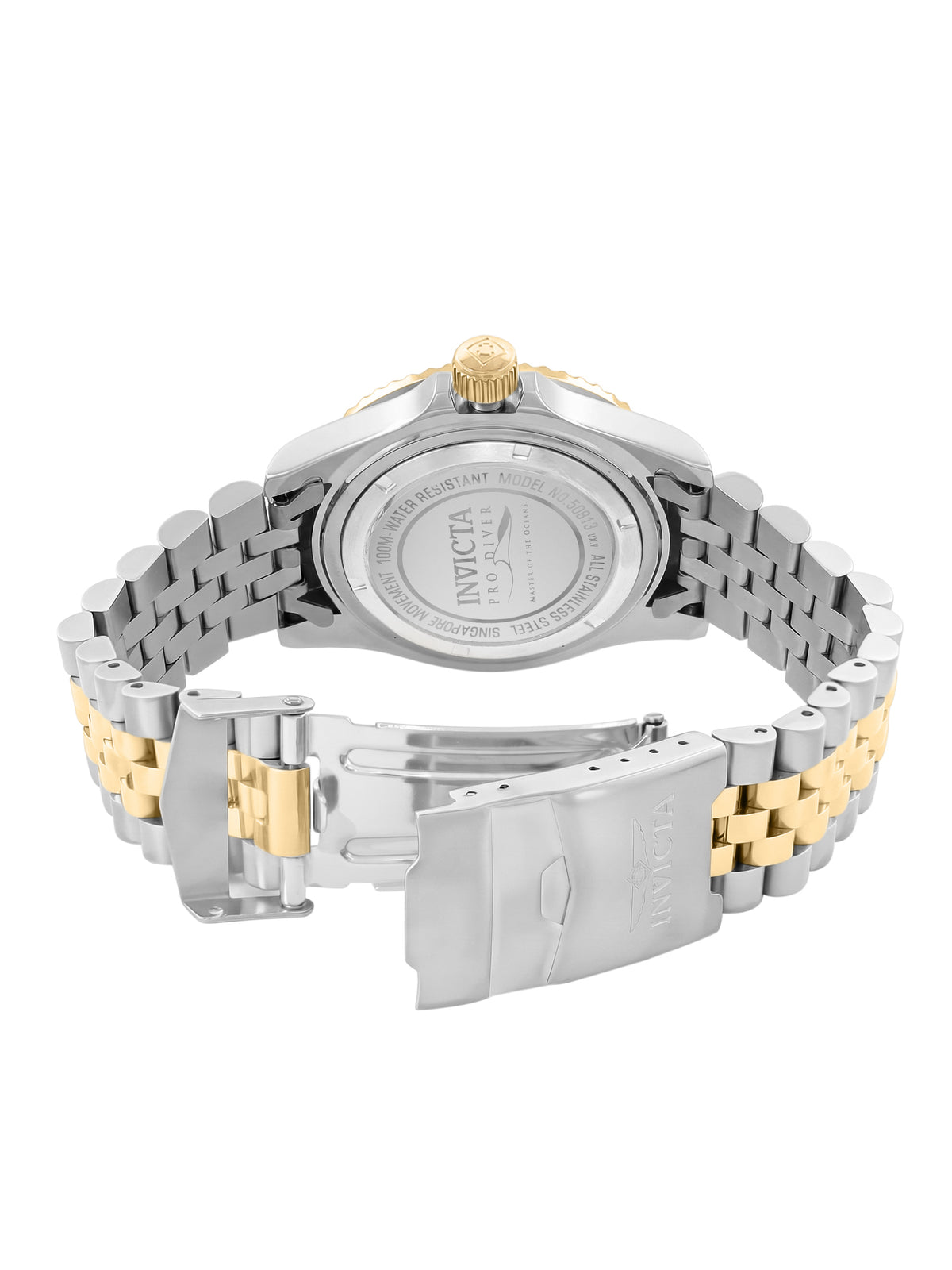 Invicta by Activa Pro Driver Gold Dial Analog Watch - For Gents 50813