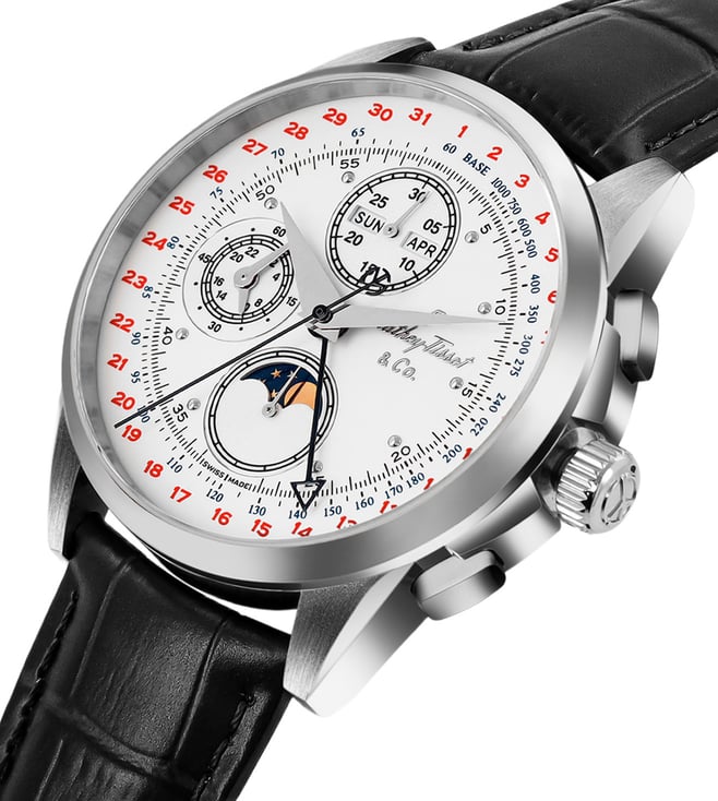 Mathey-Tissot Swiss Made Heritage Automatic White Dial Analog Watch for Gents - H711CHTLAI