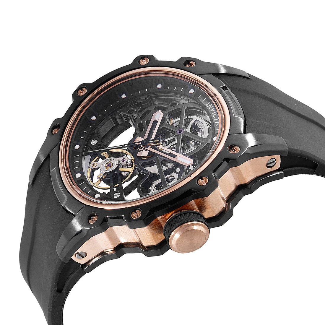 Invicta S1 Rally Automatic Caliber JX-2802 Movement Black Dial Analog Watch For - Gents 69002