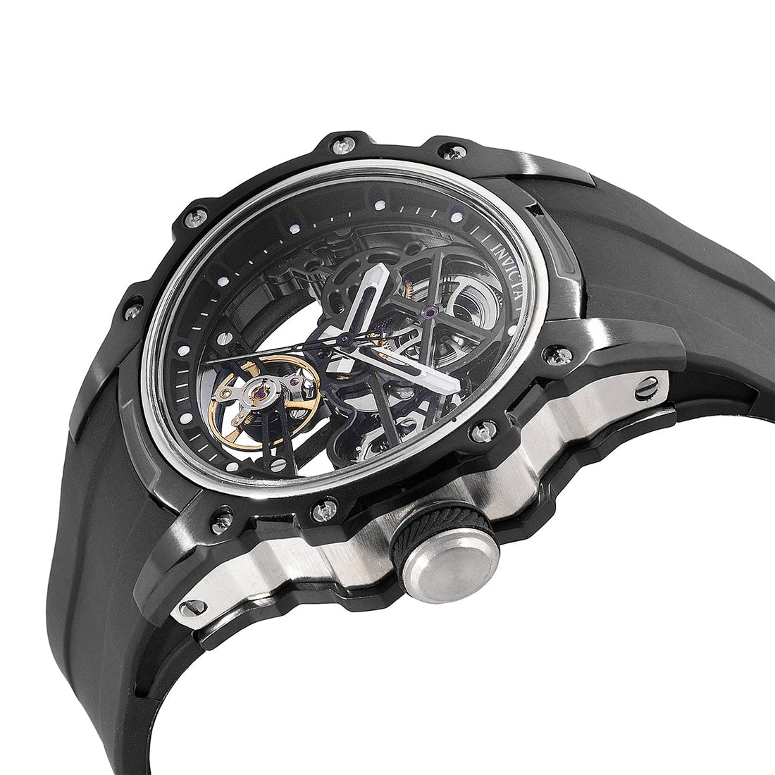 Invicta S1 Rally Automatic Caliber JX-2802 Movement Black Dial Analog Watch For - Gents 69003