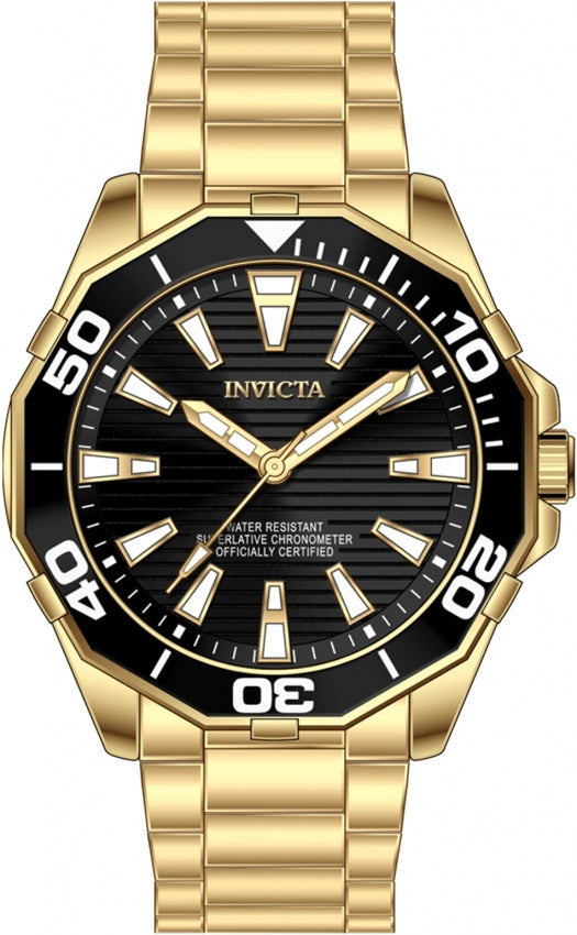 Invicta Pro Diver Quartz Black Dial Analog Watch For -  Gents 69236