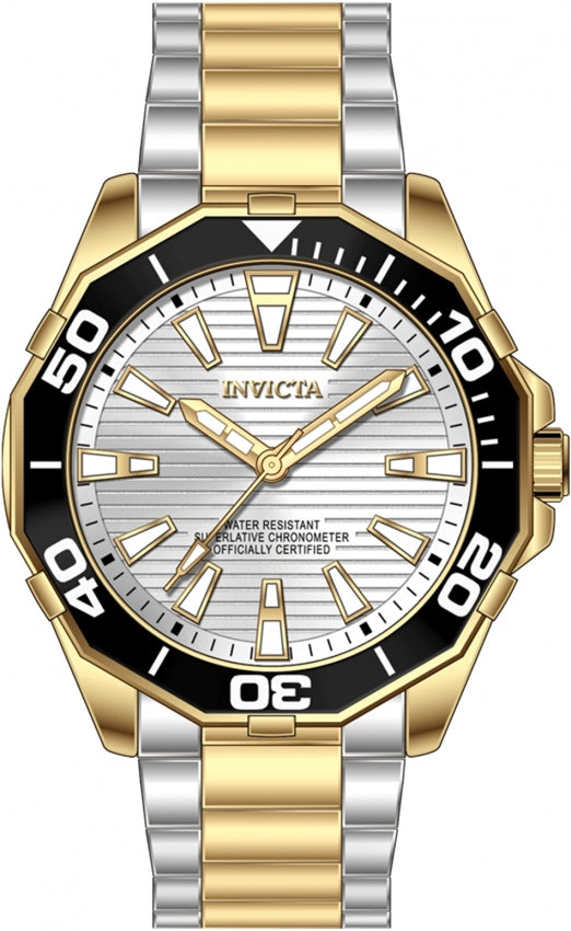 Invicta Pro Diver Quartz Silver Dial Analog Watch For -  Gents 69237