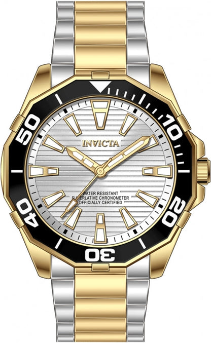 Invicta Pro Diver Quartz Silver Dial Analog Watch For -  Gents 69237