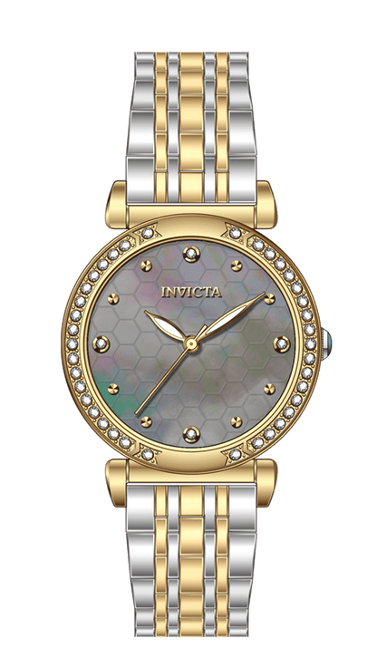 INVICTA Wildflower Quartz Movement Charcoal Analog  Dial Watch For Ladies- 69288