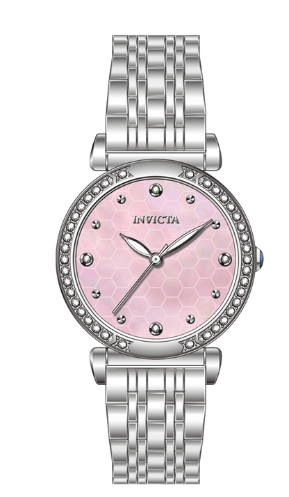 INVICTA Wildflower Quartz Movement Pink Analog  Dial Watch For Ladies- 69290