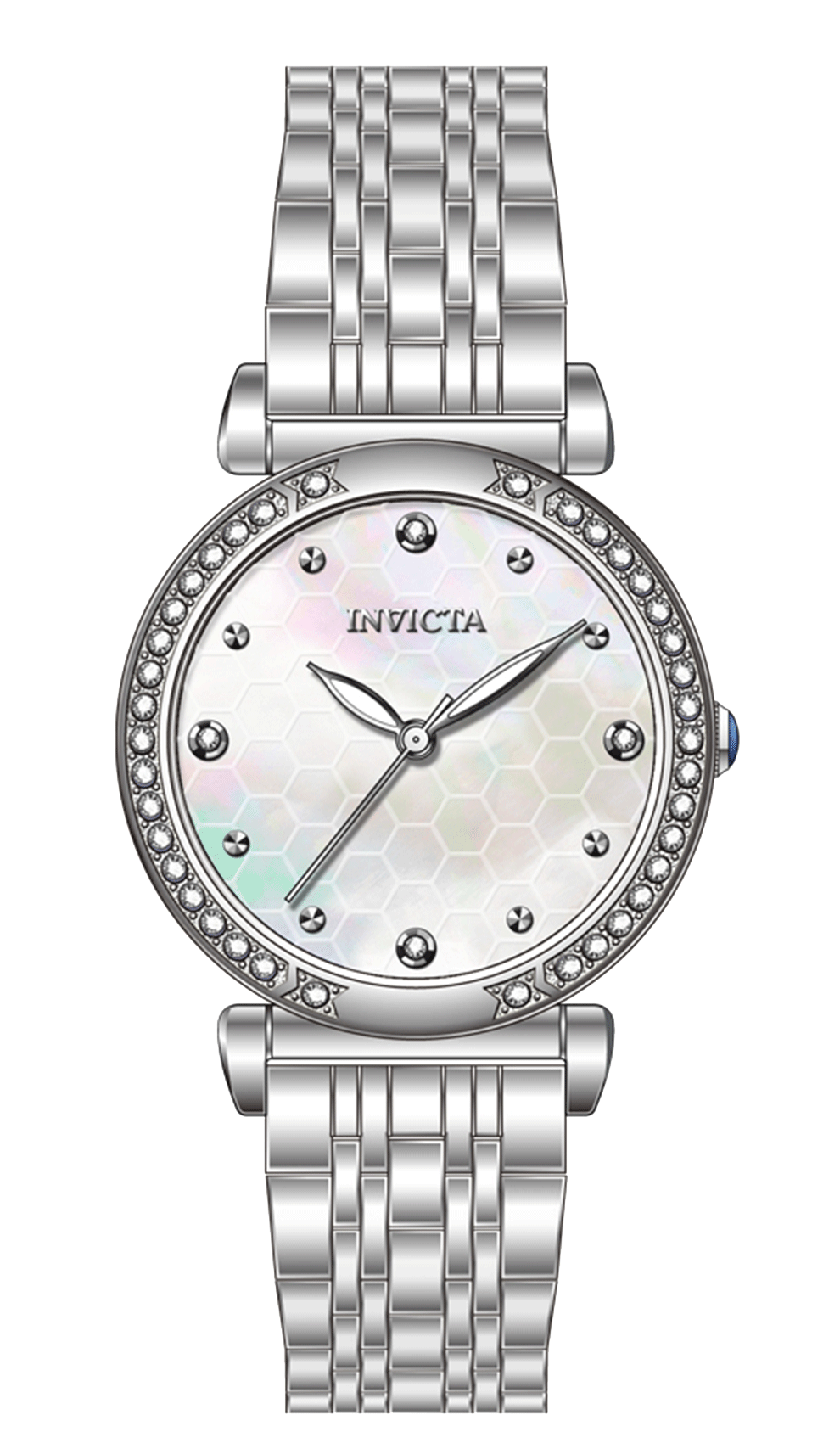 INVICTA Wildflower Quartz Movement Steel Analog  Dial Watch For Ladies- 69296