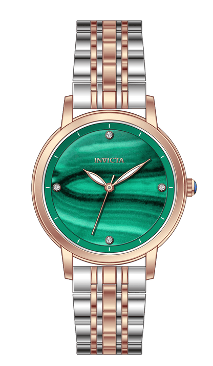 INVICTA Wildflower Quartz Movement Green Analog  Dial Watch For Ladies- 69298