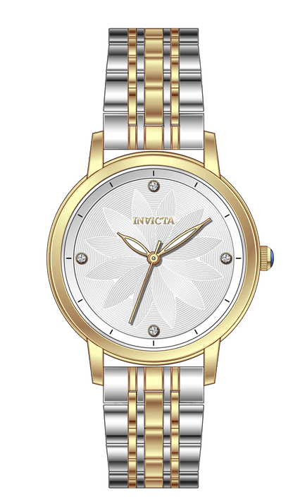 INVICTA Wildflower Quartz Movement Silver Analog  Dial Watch For Ladies- 69300