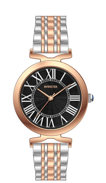 INVICTA Wildflower Quartz Movement Black Analog  Dial Watch For Ladies- 69314