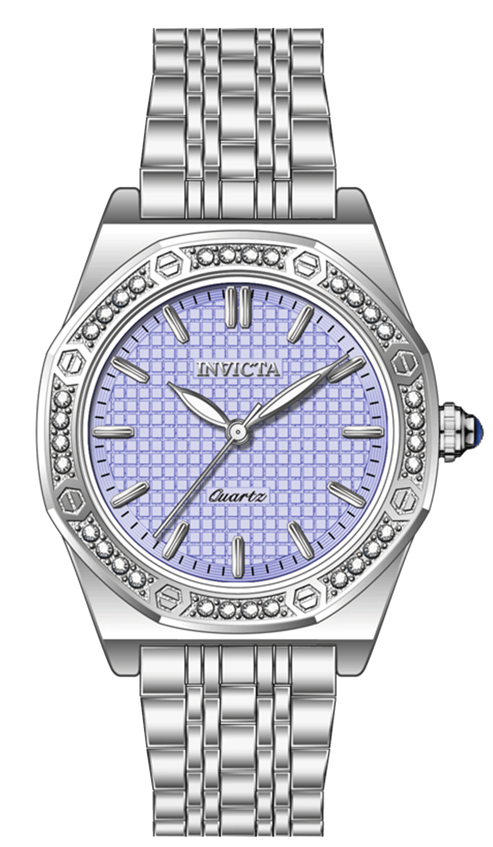 INVICTA Wildflower Quartz Movement Purple Analog  Dial Watch For Ladies- 69373