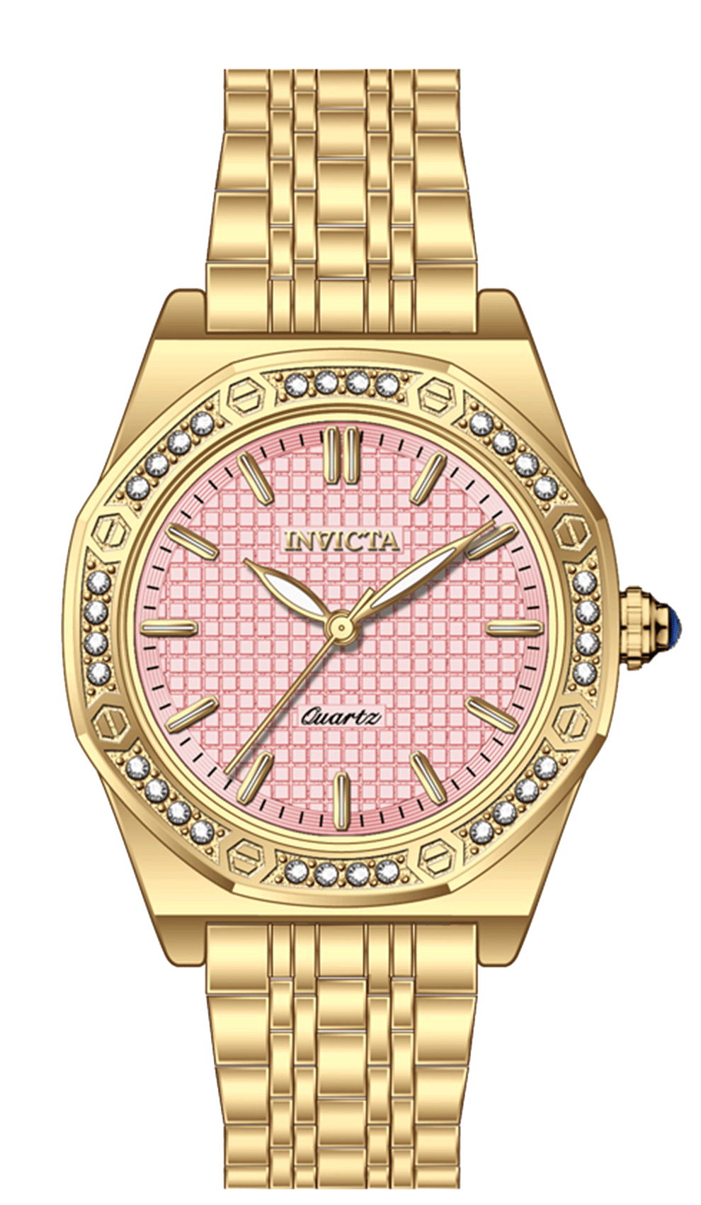 INVICTA Wildflower Quartz Movement Pink Analog  Dial Watch For Ladies- 69377