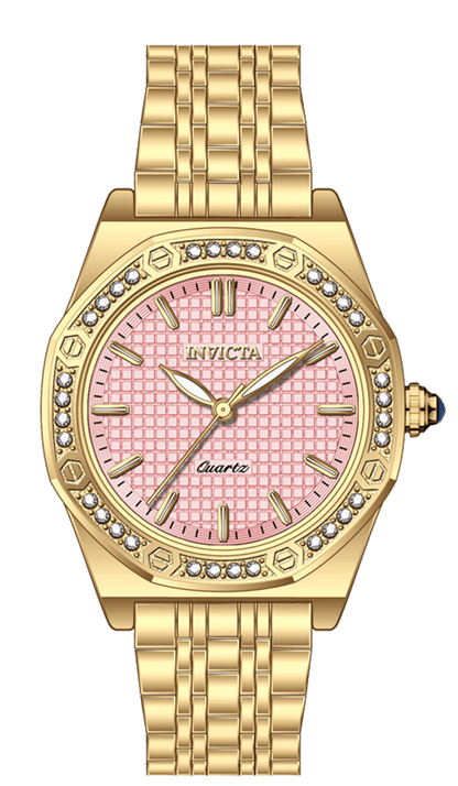 INVICTA Wildflower Quartz Movement Pink Analog  Dial Watch For Ladies- 69377