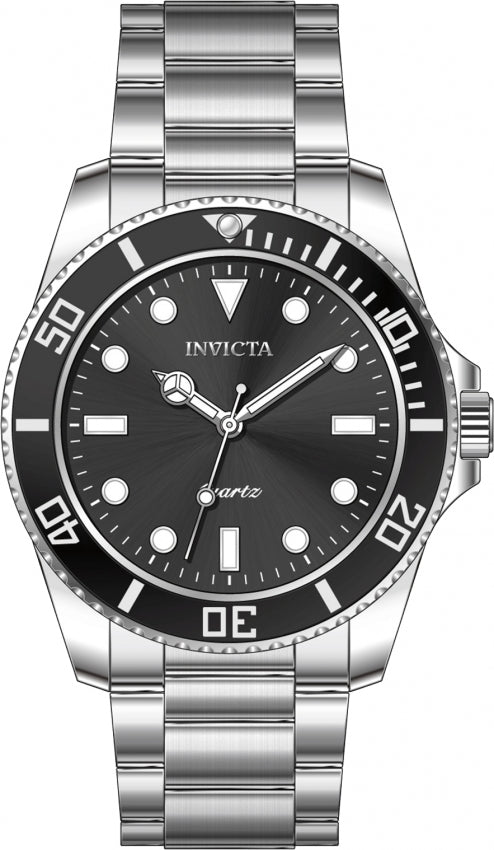 Invicta Pro Diver Quartz Black Dial Analog Watch For -  Gents 69401