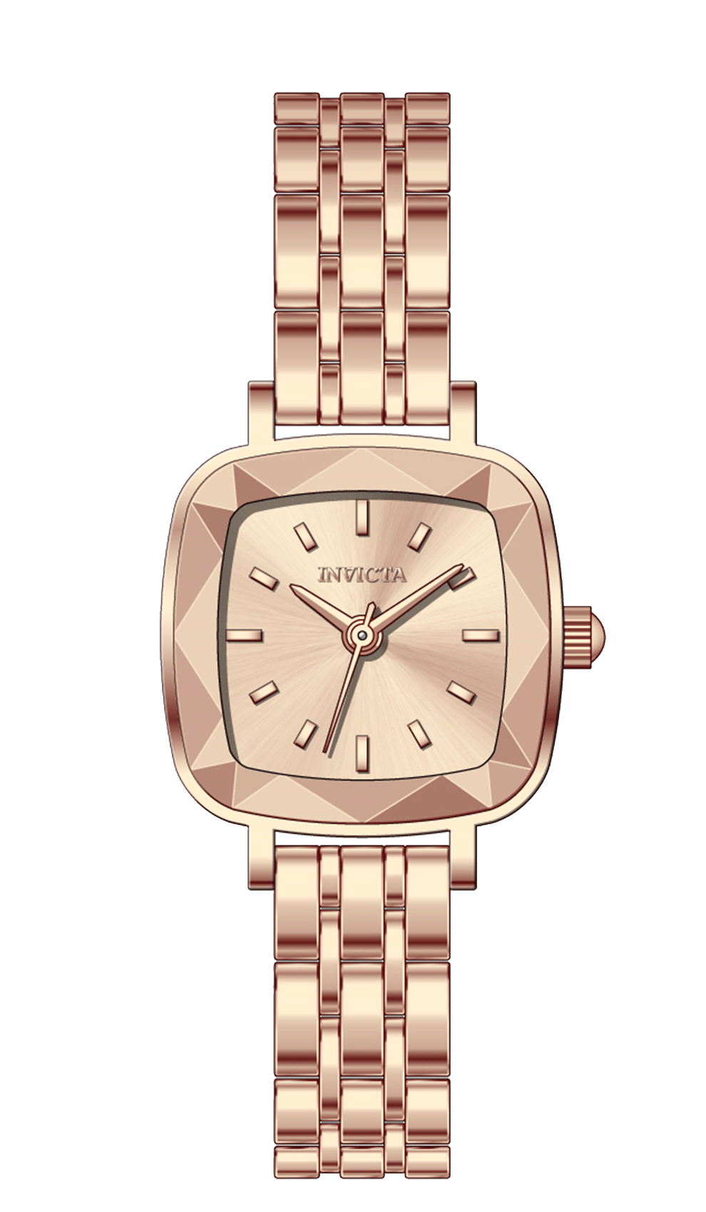 INVICTA Wildflower Quartz Movement Rose Gold Analog  Dial Watch For Ladies- 69413
