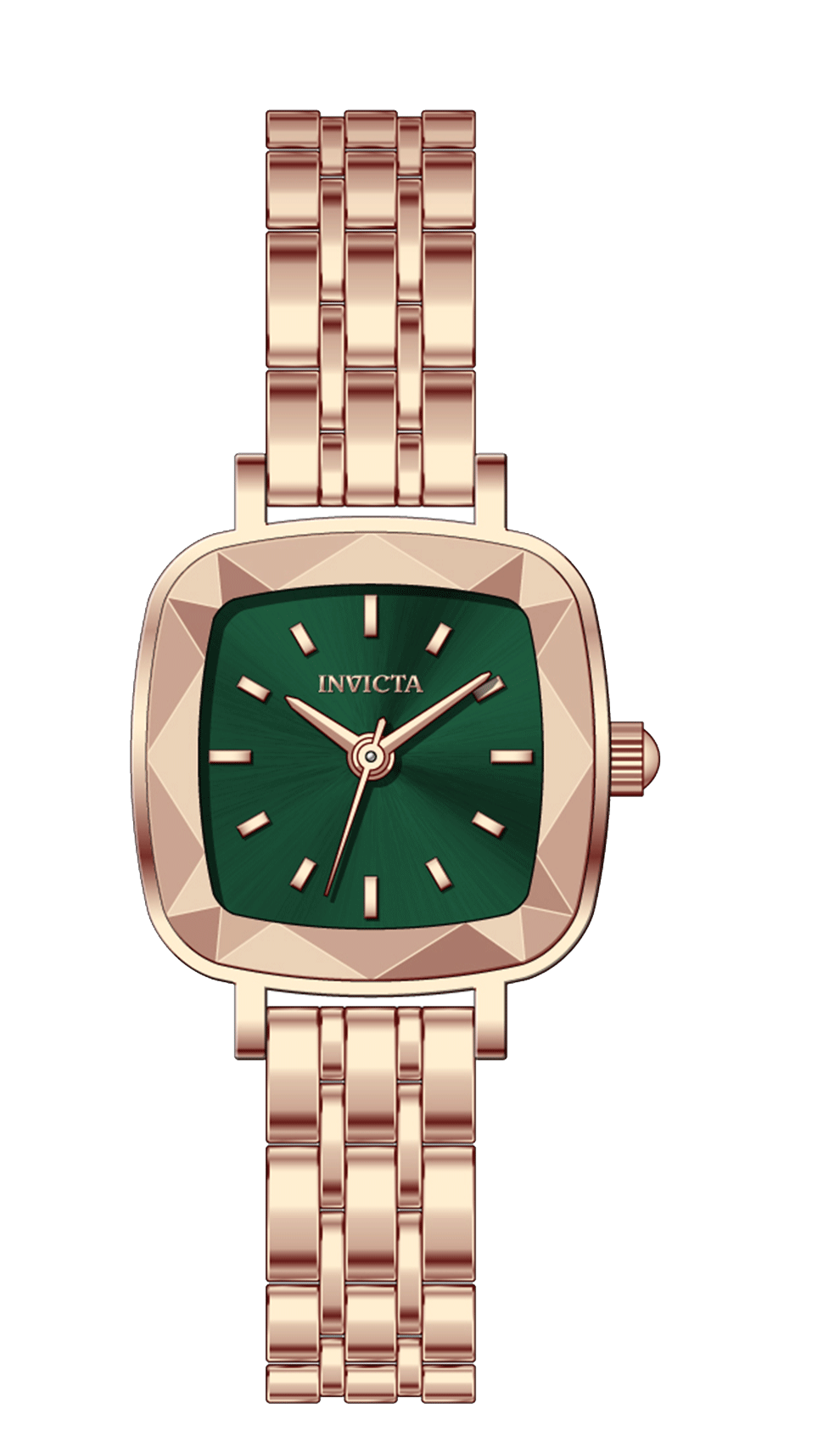 INVICTA Wildflower Quartz Movement Gold, Green Analog  Dial Watch For Ladies- 69414