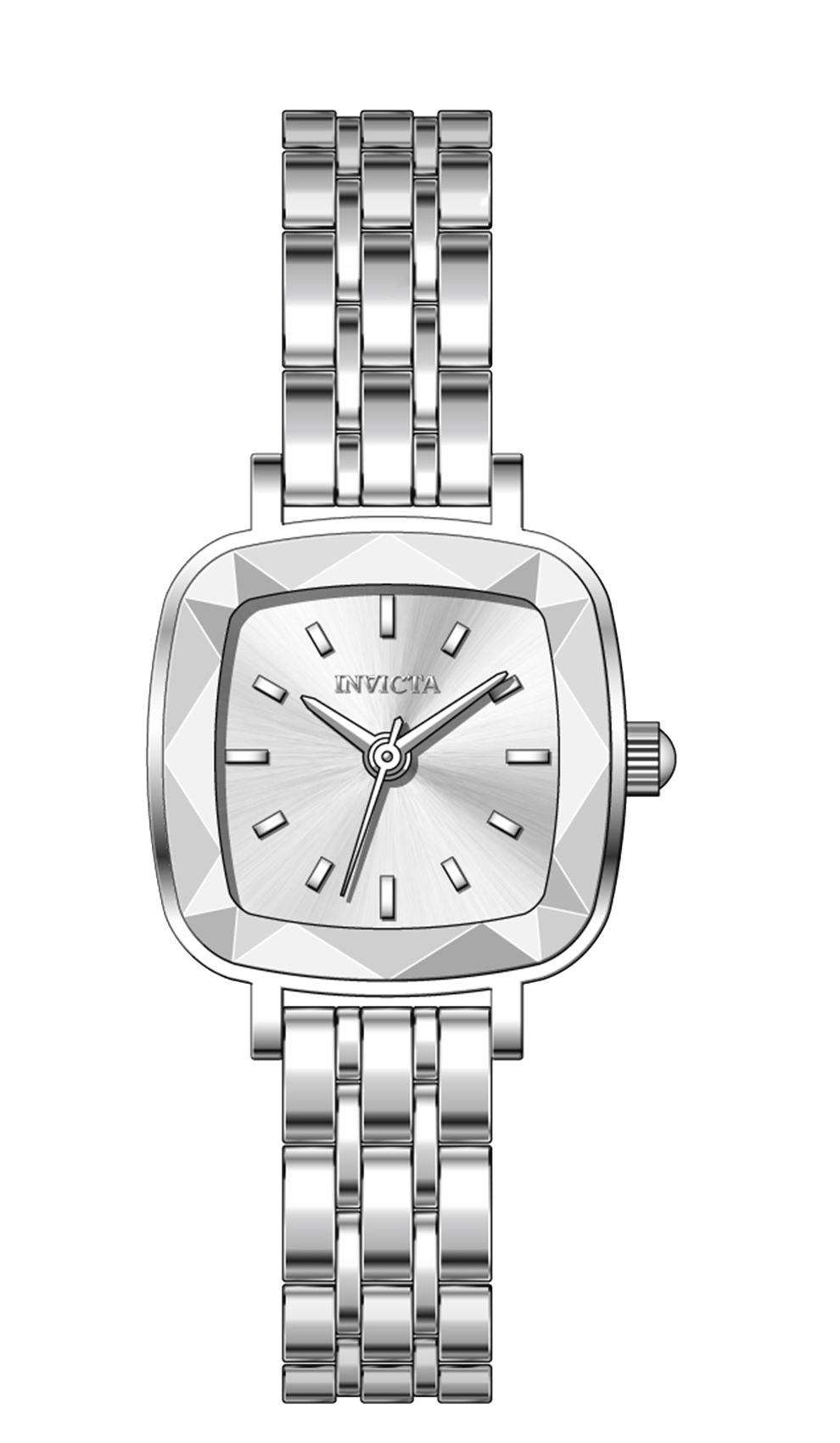 INVICTA Wildflower Quartz Movement Silver Analog  Dial Watch For Ladies- 69416