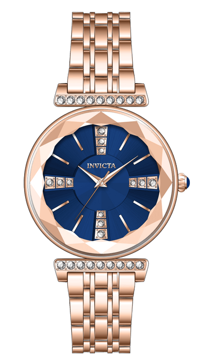 INVICTA Wildflower Quartz Movement Blue Analog  Dial Watch For Ladies- 69417