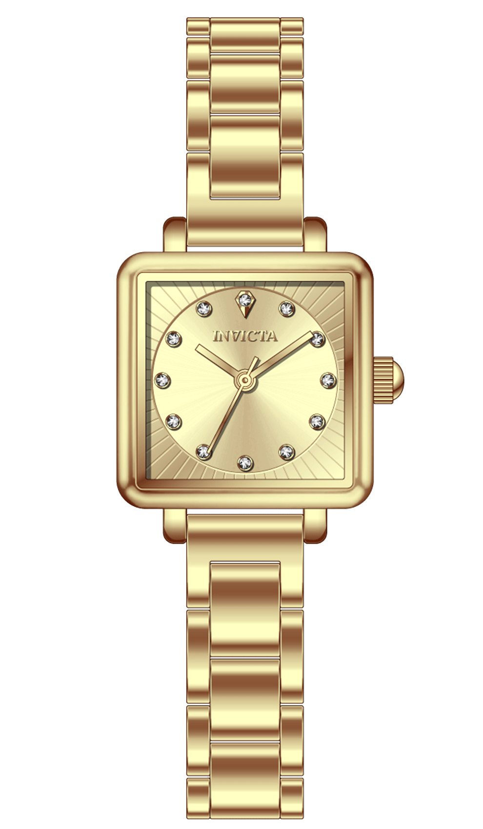 INVICTA Wildflower Quartz Movement Gold Analog  Dial Watch For Ladies- 69428